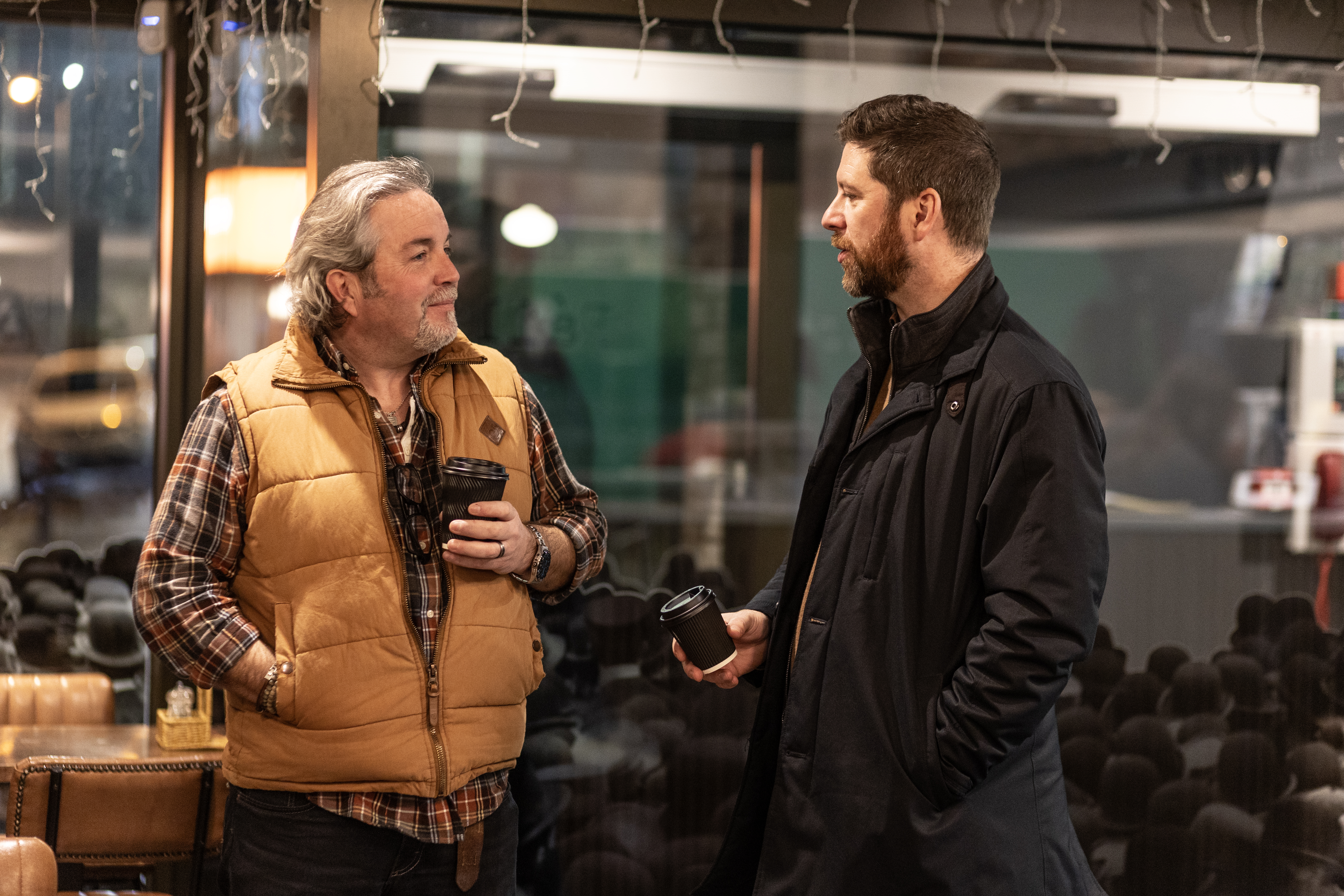 Members networking at Align event